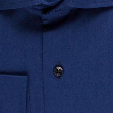 Overhemd blauw navy