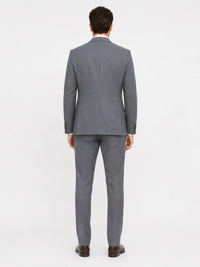 Grijs Driedelig Herenkostuum,  Colbert, Gilet en Pantalon