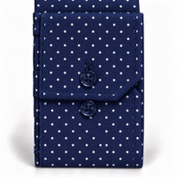 Overhemd Navy Polkadot