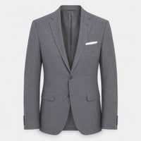 Grijs Driedelig Herenkostuum,  Colbert, Gilet en Pantalon