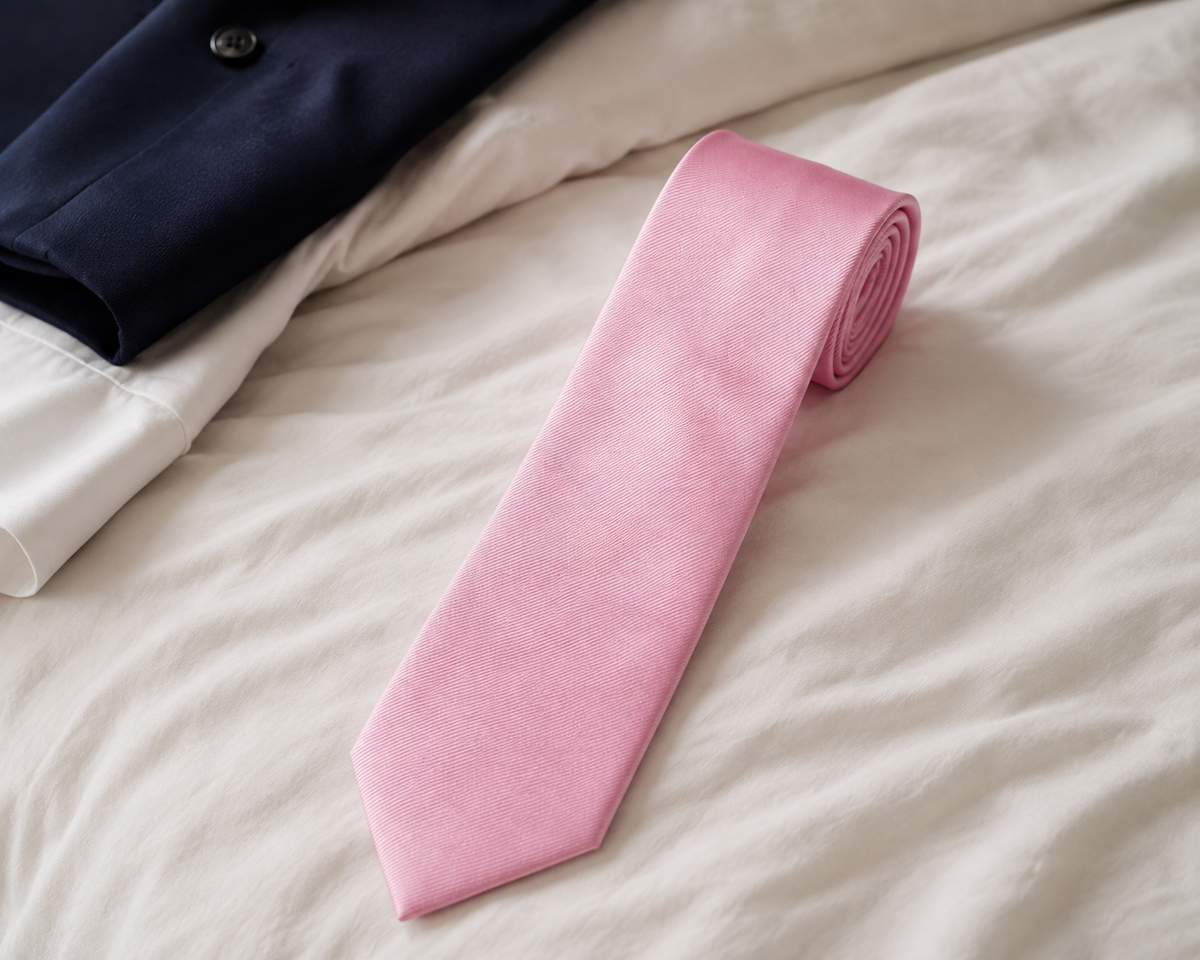 Roze Stropdas Heren | Madonna di Campiglio