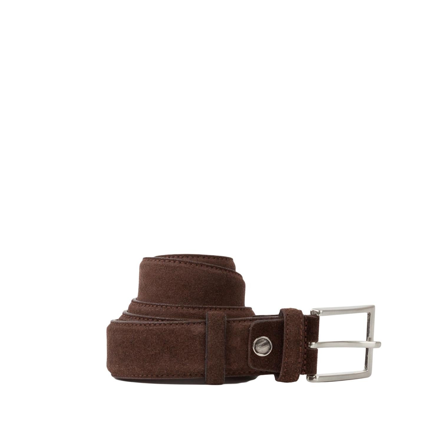 Riem suede bruin