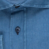 Overhemd blauw jeans