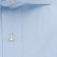 Overhemd blauw met witte strepen